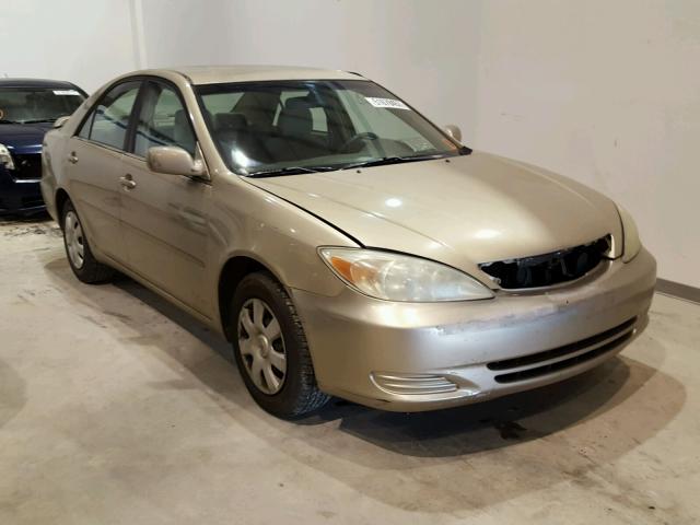 4T1BE32K42U036209 - 2002 TOYOTA CAMRY LE BEIGE photo 1