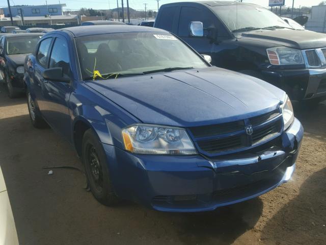 1B3LC46B89N508853 - 2009 DODGE AVENGER SE BLUE photo 1