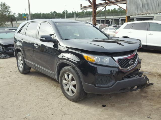 5XYKT3A11CG228693 - 2012 KIA SORENTO BA BLACK photo 1