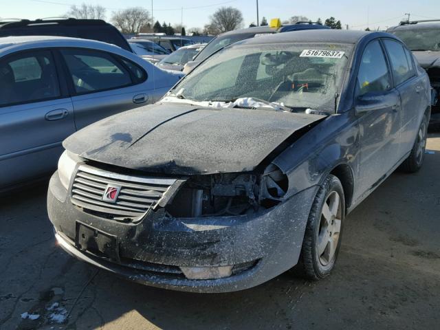 1G8AK55FX7Z180368 - 2007 SATURN ION LEVEL GRAY photo 2