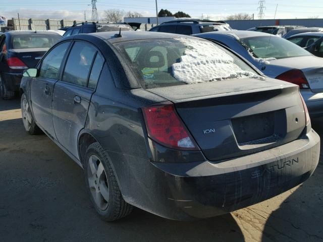 1G8AK55FX7Z180368 - 2007 SATURN ION LEVEL GRAY photo 3