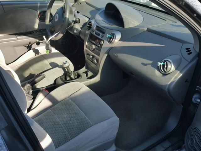 1G8AK55FX7Z180368 - 2007 SATURN ION LEVEL GRAY photo 5