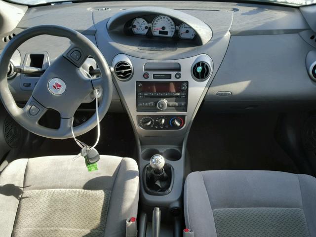 1G8AK55FX7Z180368 - 2007 SATURN ION LEVEL GRAY photo 9