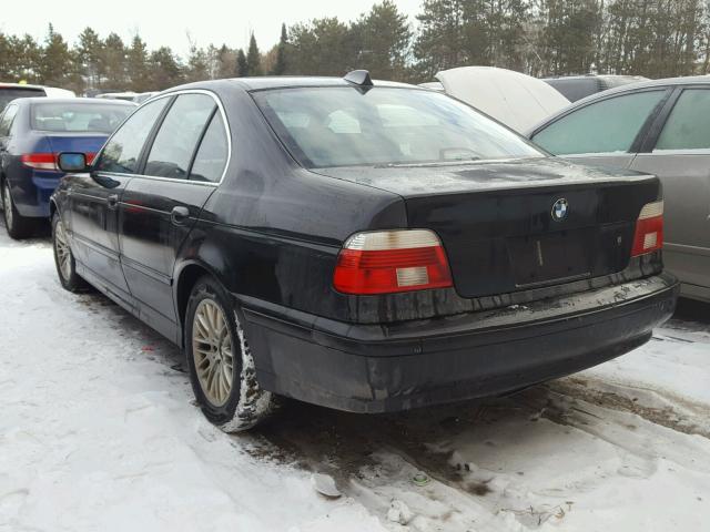 WBADT63473CK30094 - 2003 BMW 530 I AUTO BLACK photo 3