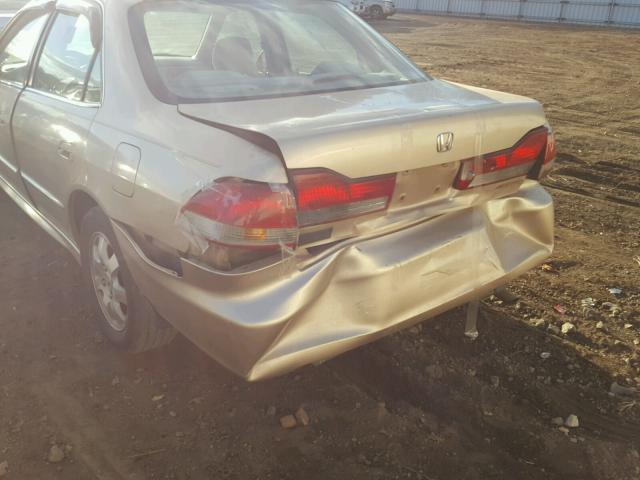 1HGCG56661A093461 - 2001 HONDA ACCORD EX GOLD photo 9