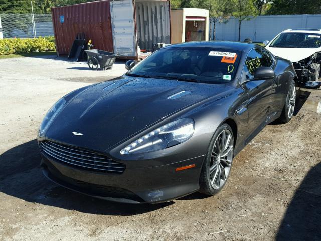 SCFFDECN8CGG13745 - 2012 ASTON MARTIN VIRAGE GRAY photo 2