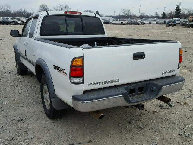 5TBBT441XYS059522 - 2000 TOYOTA TUNDRA ACC WHITE photo 3