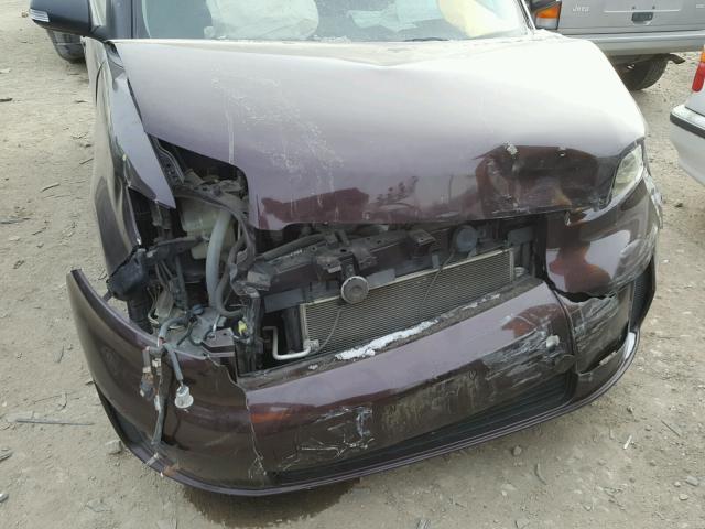 JTLKE50EX81054984 - 2008 TOYOTA SCION XB 紫色 照片 9
