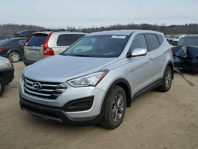 5XYZT3LBXGG328124 - 2016 HYUNDAI SANTA FE S 银色 照片 2