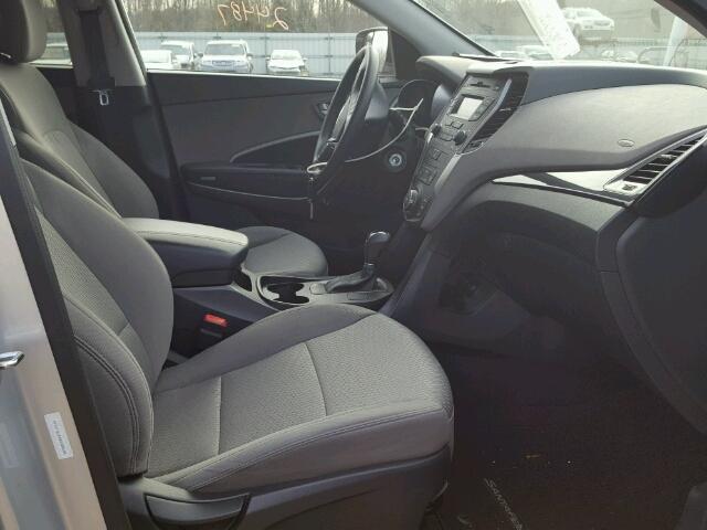 5XYZT3LBXGG328124 - 2016 HYUNDAI SANTA FE S 银色 照片 5