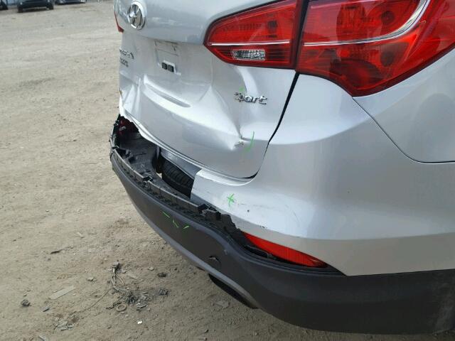 5XYZT3LBXGG328124 - 2016 HYUNDAI SANTA FE S 银色 照片 9