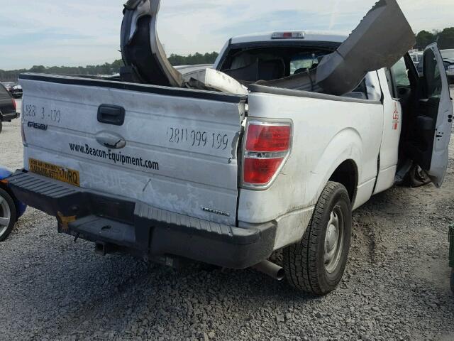 1FTEX1CM8BKD47279 - 2011 FORD F150 SUPER WHITE photo 4