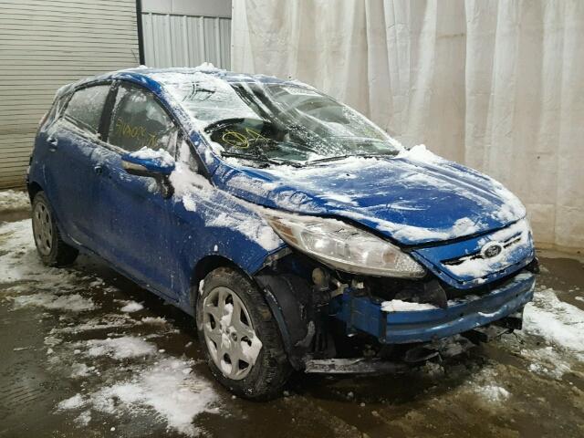 3FADP4EJXDM107040 - 2013 FORD FIESTA SE BLUE photo 1