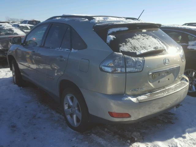 JTJHA31U740045894 - 2004 LEXUS RX 330 SILVER photo 3