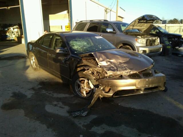 1G2WP52K62F201696 - 2002 PONTIAC GRAND PRIX ოქროსფერი ფოტო 1