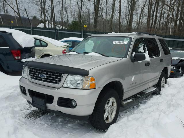 1FMZU73K84UA73659 - 2004 FORD EXPLORER SILVER photo 2