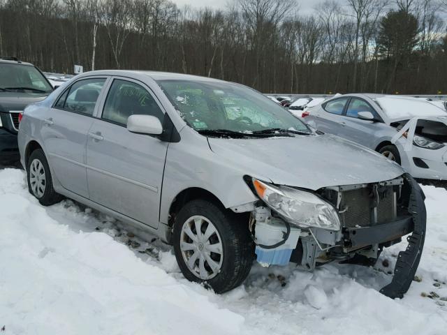 2T1BU4EE8AC311823 - 2010 TOYOTA COROLLA BA SILVER photo 1