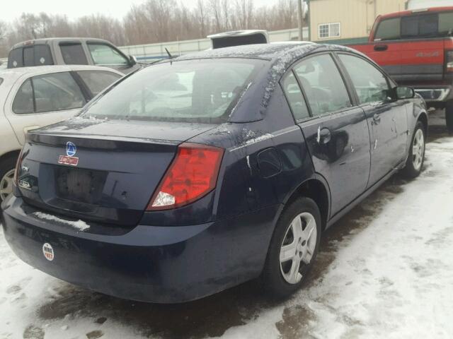 1G8AJ55F87Z115117 - 2007 SATURN ION LEVEL BLUE photo 4