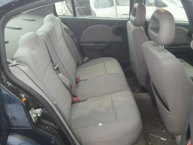 1G8AJ55F87Z115117 - 2007 SATURN ION LEVEL BLUE photo 6