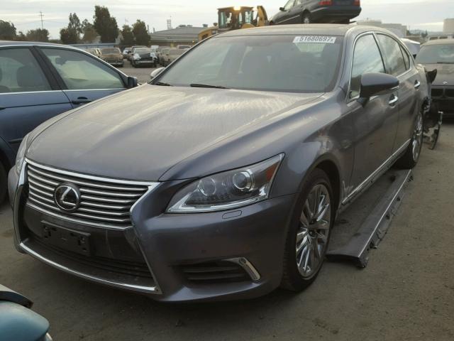 JTHBL5EF6H5143736 - 2017 LEXUS LS 460 GRAY photo 2