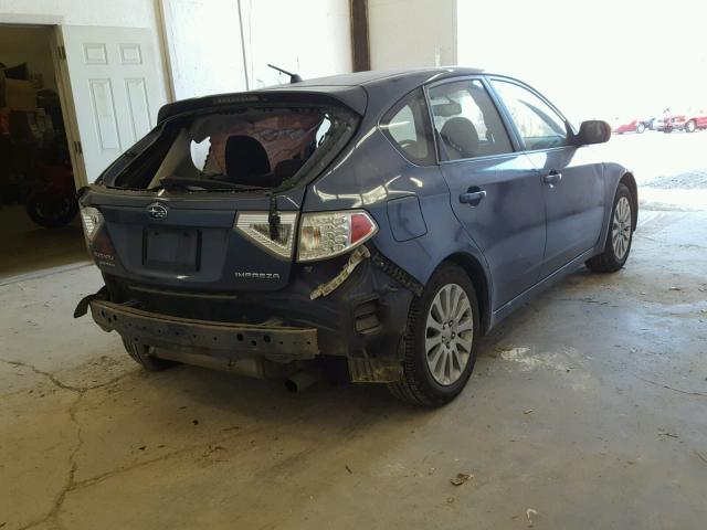 JF1GH6B68BH818520 - 2011 SUBARU IMPREZA 2. BLUE photo 4