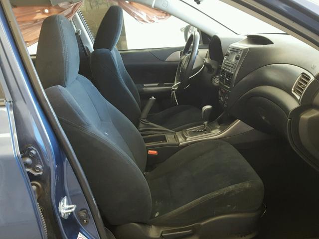 JF1GH6B68BH818520 - 2011 SUBARU IMPREZA 2. BLUE photo 5