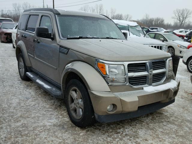 1D8GU58K47W549196 - 2007 DODGE NITRO SLT TAN photo 1