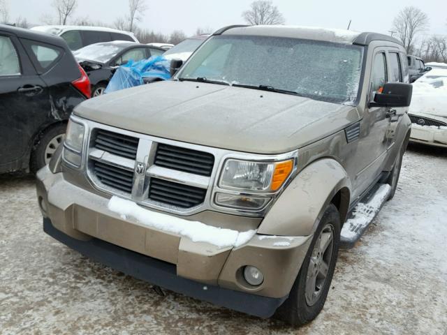 1D8GU58K47W549196 - 2007 DODGE NITRO SLT TAN photo 2