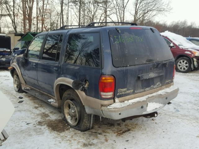 1FMDU35P1XZB70902 - 1999 FORD EXPLORER BLUE photo 3