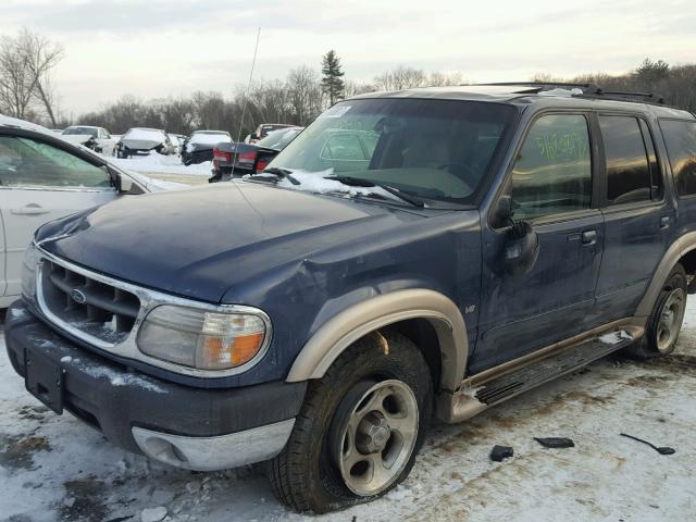 1FMDU35P1XZB70902 - 1999 FORD EXPLORER BLUE photo 9