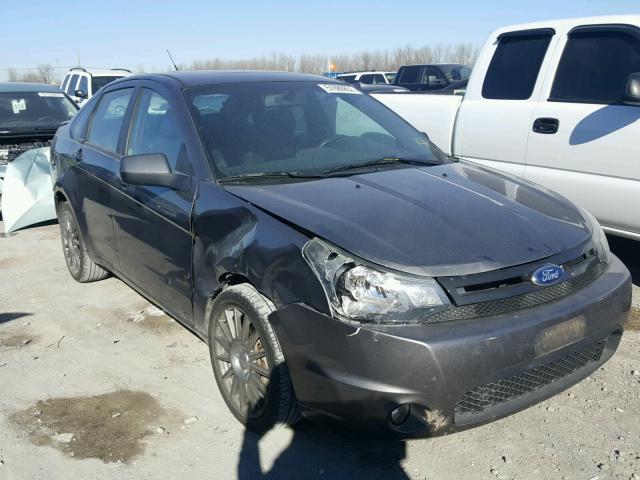 1FAHP3GN4BW163273 - 2011 FORD FOCUS SES GRAY photo 1