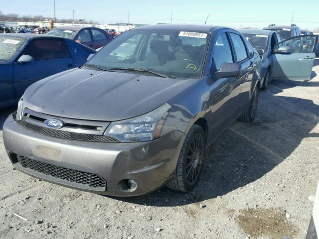1FAHP3GN4BW163273 - 2011 FORD FOCUS SES GRAY photo 2