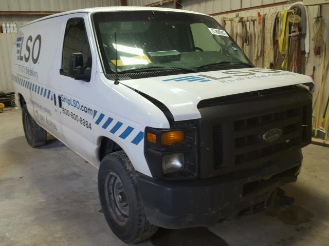 1FTNE2EL7ADA47235 - 2010 FORD ECONOLINE WHITE photo 1