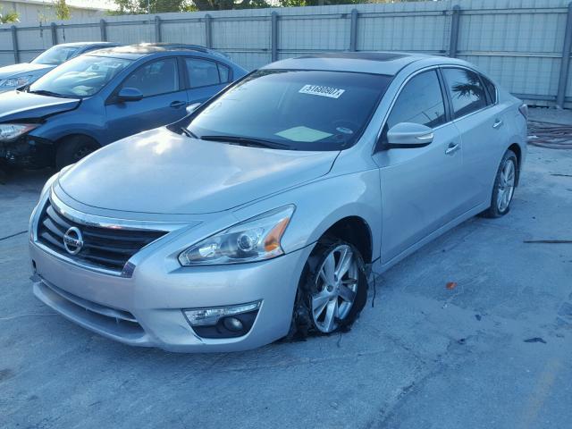 1N4AL3AP4FC137318 - 2015 NISSAN ALTIMA 2.5 SILVER photo 2