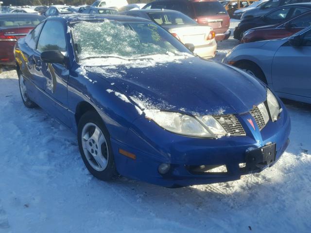 1G2JB12F037224505 - 2003 PONTIAC SUNFIRE BLUE photo 1