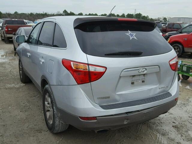 KM8NU13C18U074145 - 2008 HYUNDAI VERACRUZ G SILVER photo 3