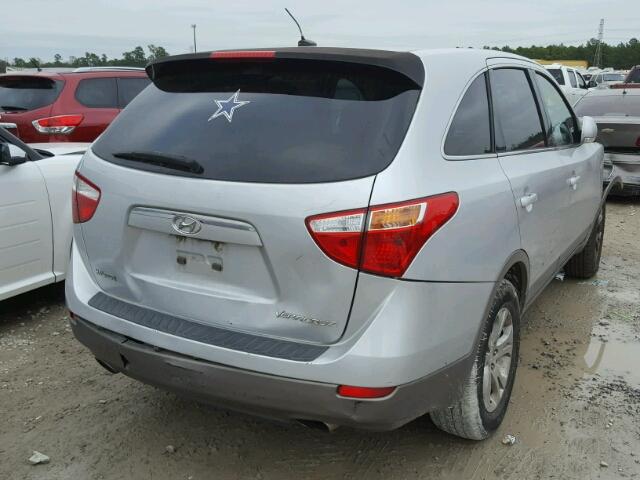 KM8NU13C18U074145 - 2008 HYUNDAI VERACRUZ G SILVER photo 4