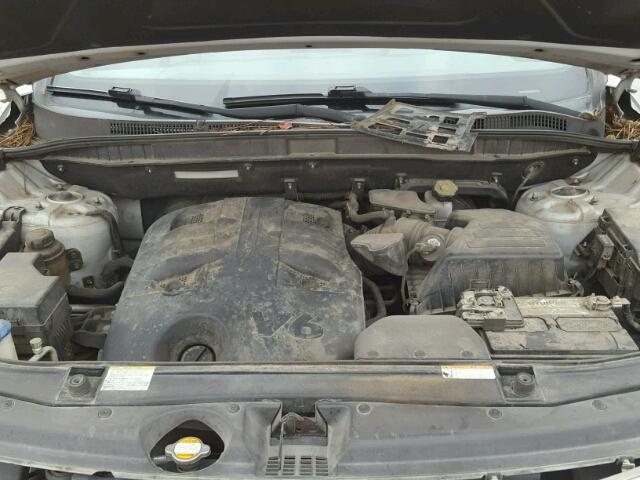 KM8NU13C18U074145 - 2008 HYUNDAI VERACRUZ G SILVER photo 7