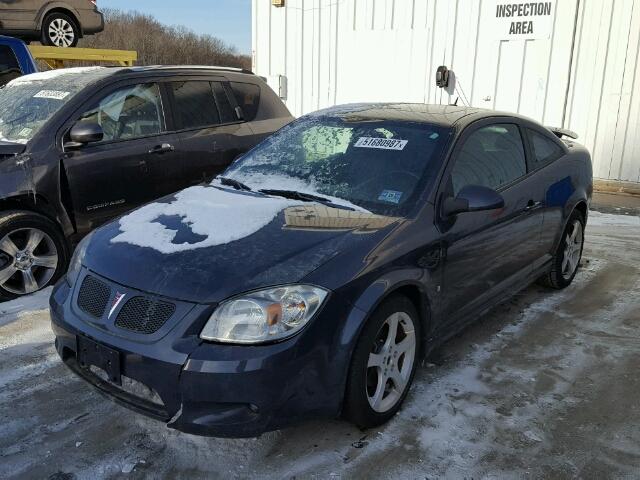 1G2AT18HX97212814 - 2009 PONTIAC G5 GT GRAY photo 2