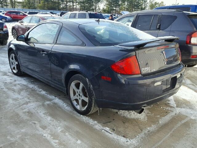 1G2AT18HX97212814 - 2009 PONTIAC G5 GT GRAY photo 3