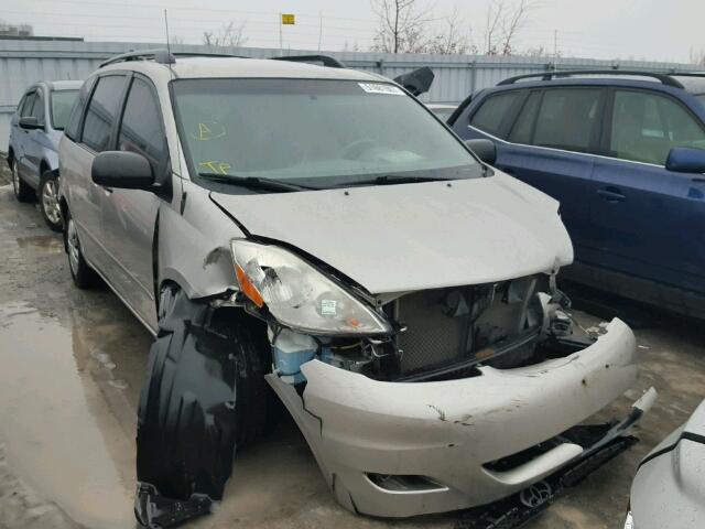 5TDZK29C37S057374 - 2007 TOYOTA SIENNA CE GRAY photo 1