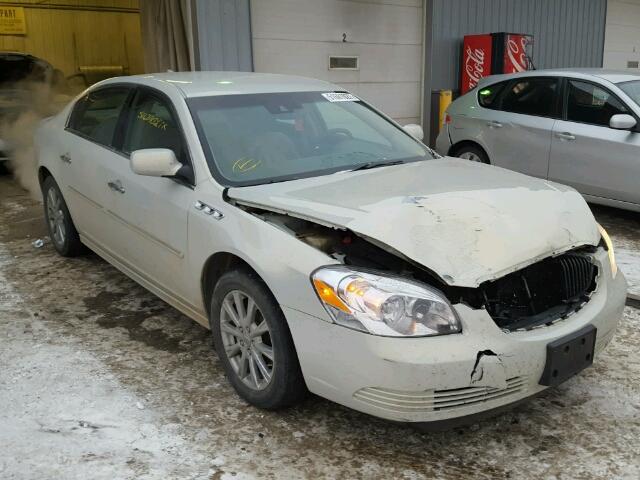 1G4HJ5EM3AU124262 - 2010 BUICK LUCERNE CX WHITE photo 1