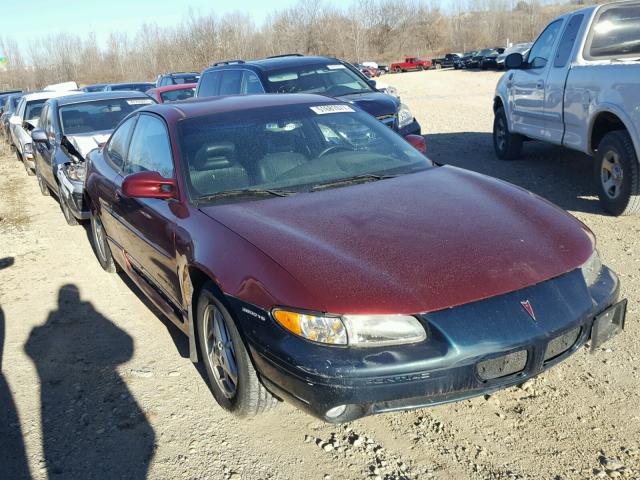 1G2WP12K91F166501 - 2001 PONTIAC GRAND PRIX RED photo 1