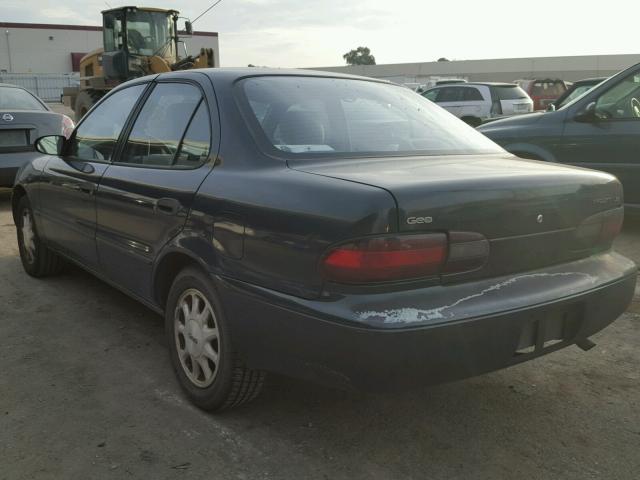 1Y1SK5287VZ406794 - 1997 GEO PRIZM LSI GREEN photo 3