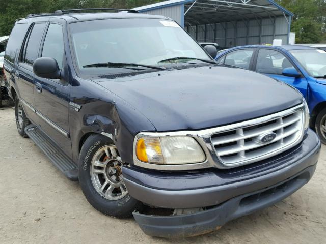 1FMRU1562YLB53208 - 2000 FORD EXPEDITION BLUE photo 1