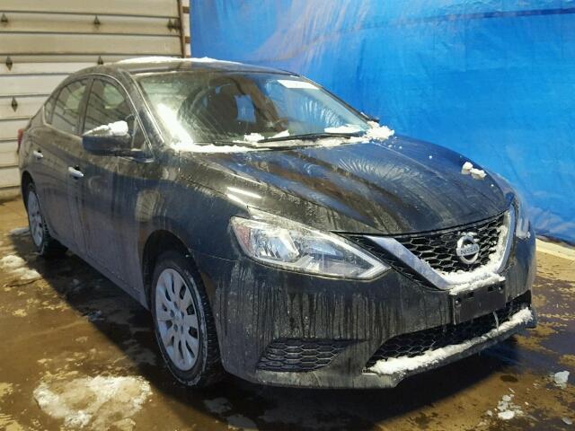 3N1AB7AP7GL653508 - 2016 NISSAN SENTRA S BLACK photo 1