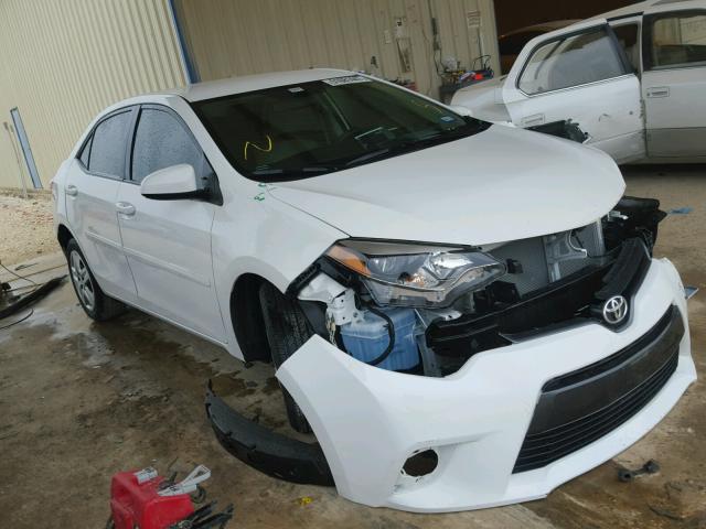 5YFBURHE7GP558090 - 2016 TOYOTA COROLLA L WHITE photo 1