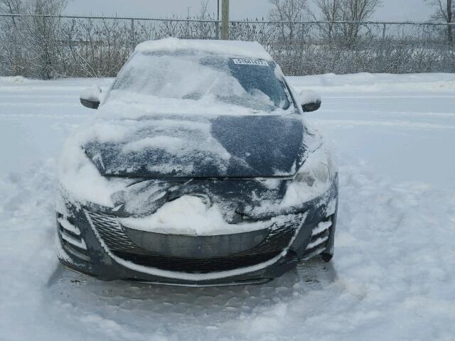 JM1BL1HFXA1151714 - 2010 MAZDA 3 I CHARCOAL photo 9