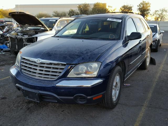 2C4GM68454R512930 - 2004 CHRYSLER PACIFICA 蓝色 照片 2
