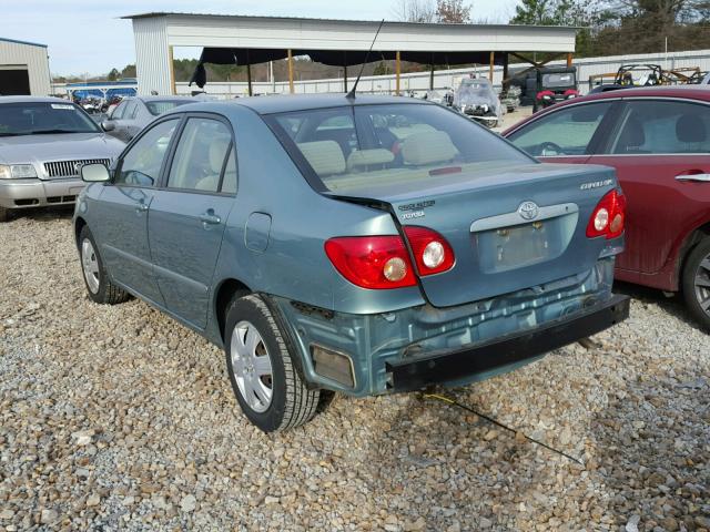 2T1BR32E96C619364 - 2006 TOYOTA COROLLA CE GREEN photo 3